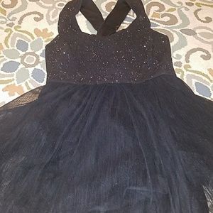 Short black party dress